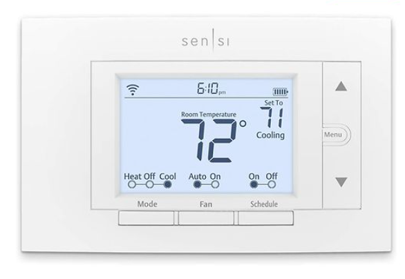 Sensi Wi-Fi Smart Thermostat, Energy Star