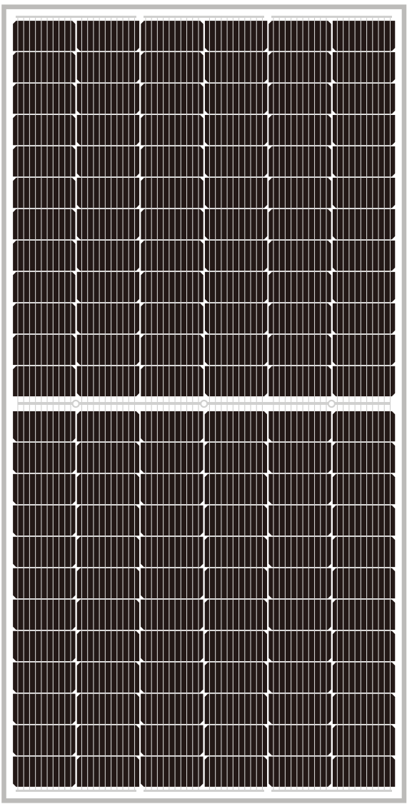 ZNShine Solar 144 Cell Bifacial, 550W Solar Module