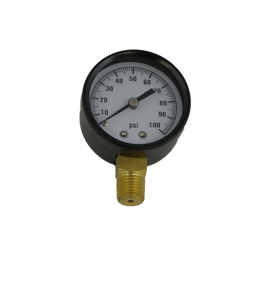 Geo-Flo, Pressure Gauge, 0-100 gsig, 2” Dial