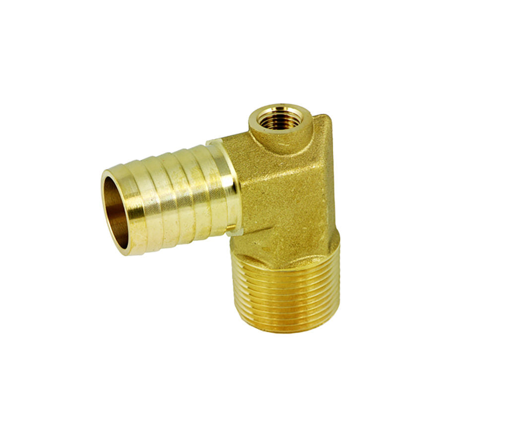 Geo-Flo, 3/4” MPT Elbow x 3/4” Hose Barb w/ 1/4