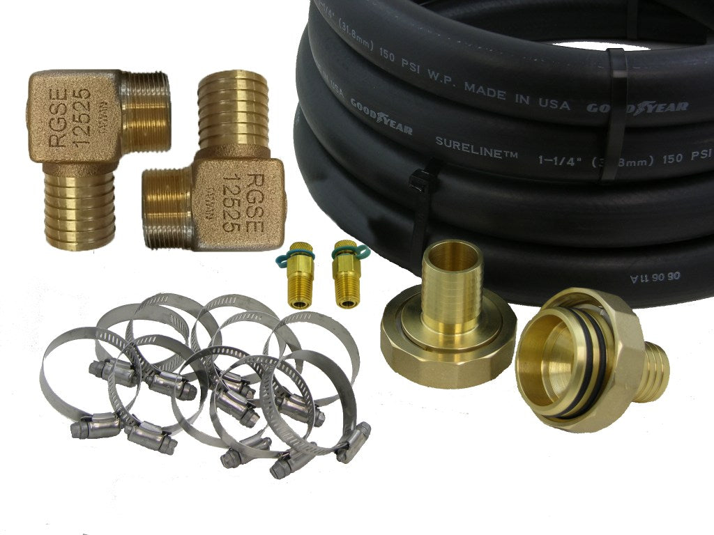 Geo-Flo, 1-1/4” Hose Kit (Flo-Link XL @ Flow Center; MPT @ HP)