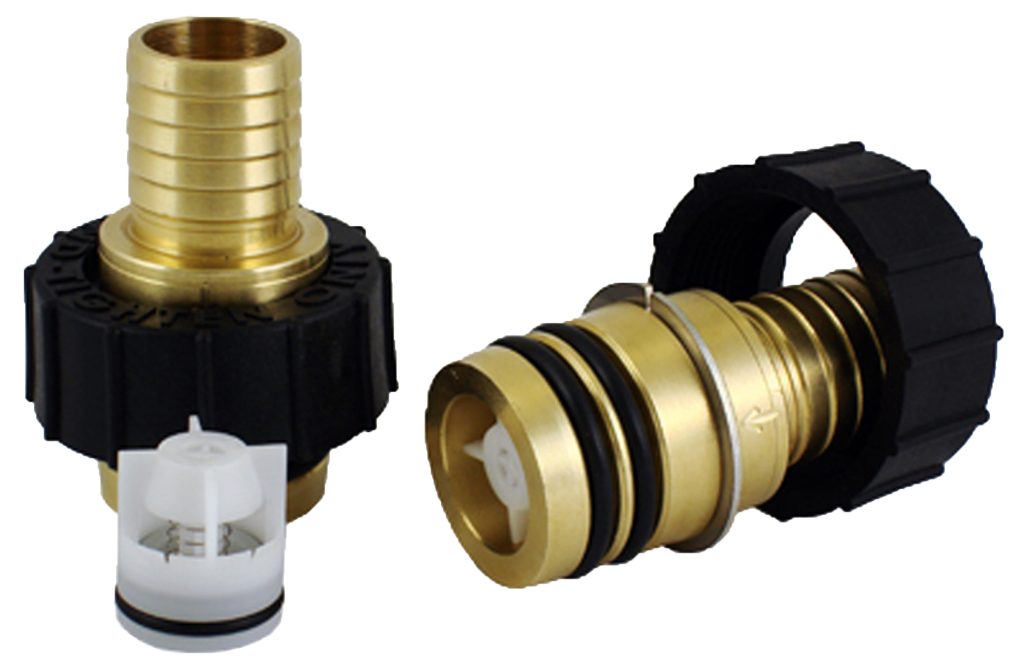 Geo-Flo, Flo-Link x 1” Hose Barb, with Check Valve